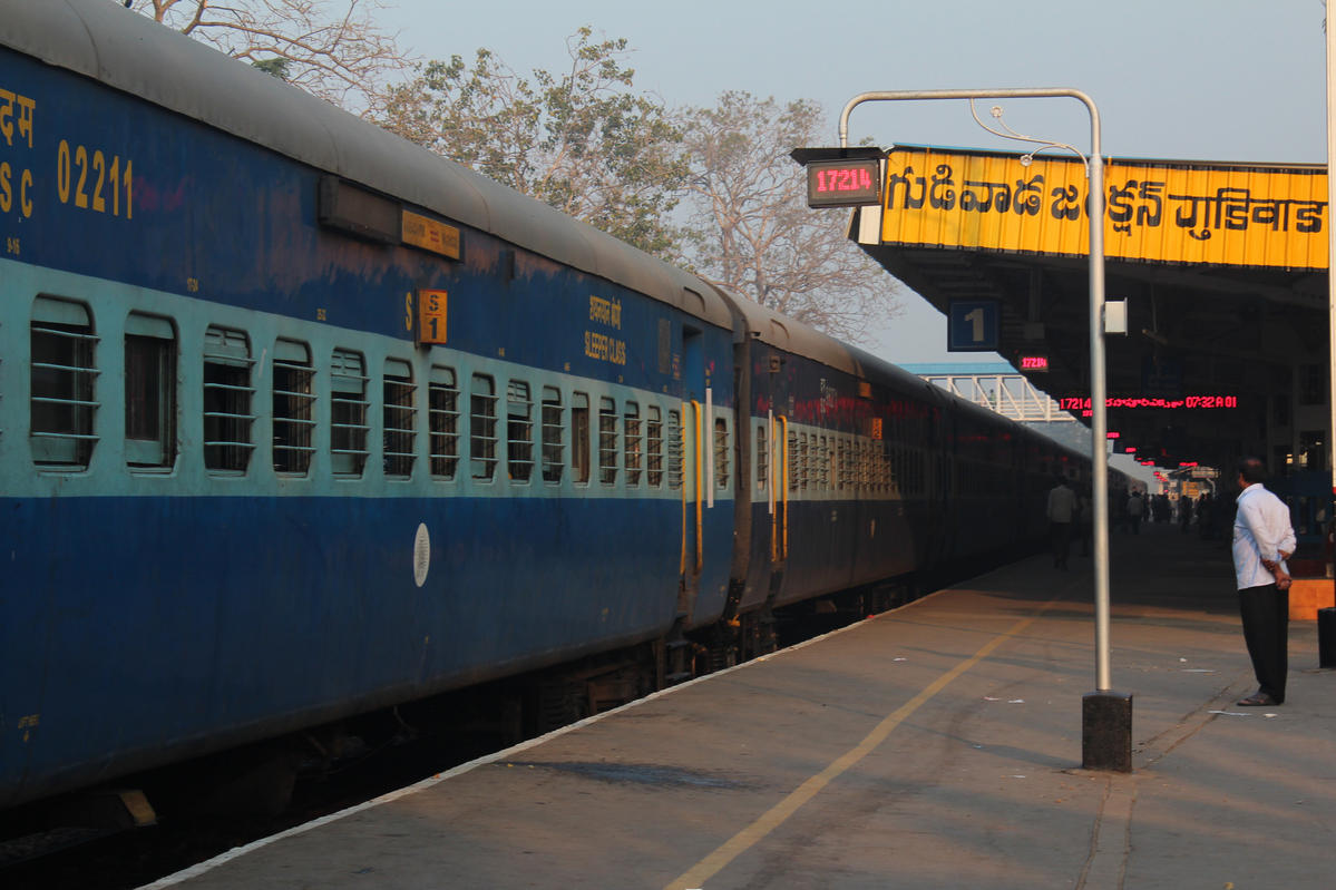 Gudivada railway station